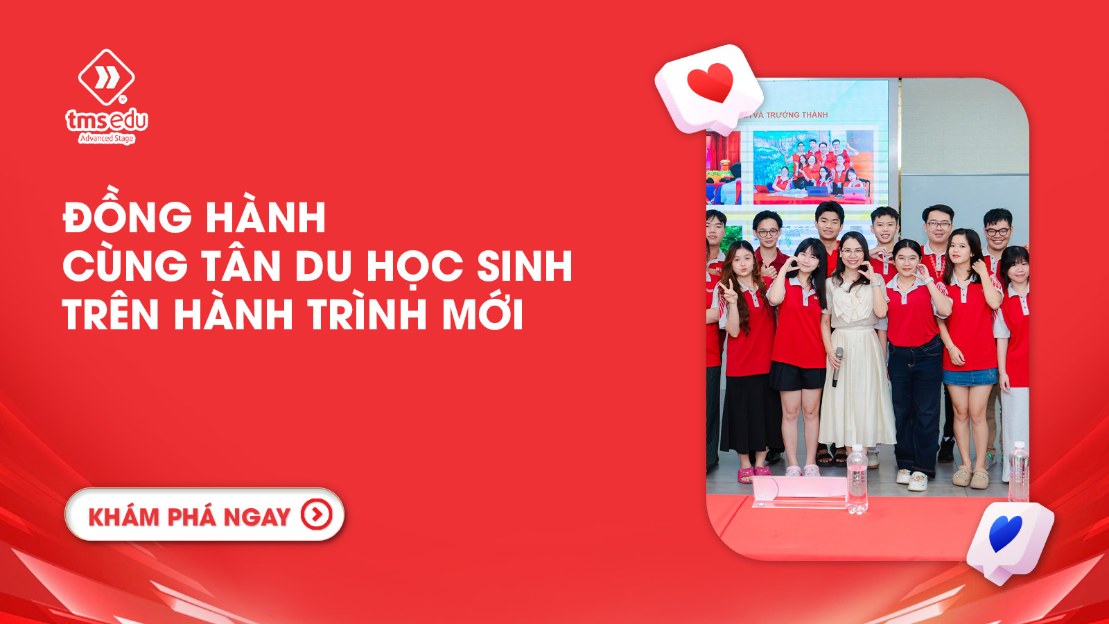 Đồng Hành Cùng Tân Du Học Sinh Trên Hành Trình Mới