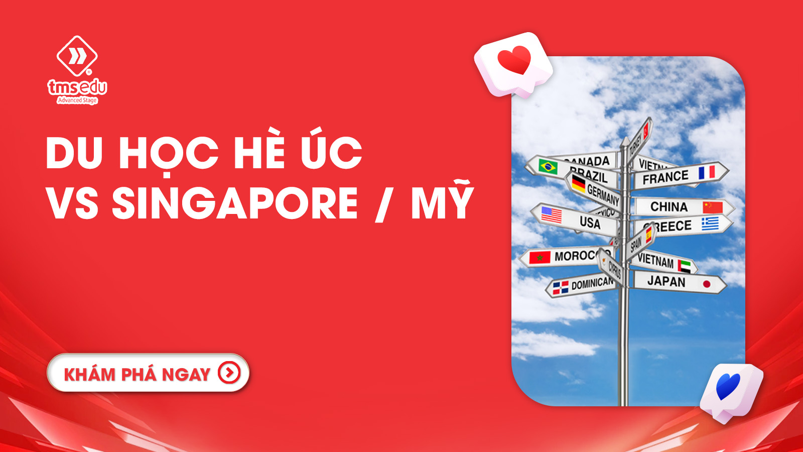 Du Học Hè Úc, Singapore Và Mỹ – Nên Chọn Điểm Đến Nào Cho Mùa Hè Năng Động?